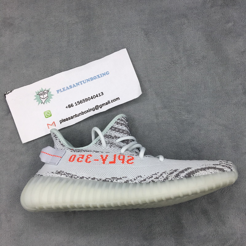 Authentic Yeezy 350 V2 Boost Blue Tint